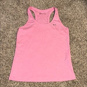 LIKE NEW! Under Armour pink tank!